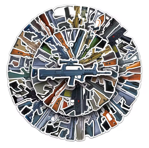Gun Sticker